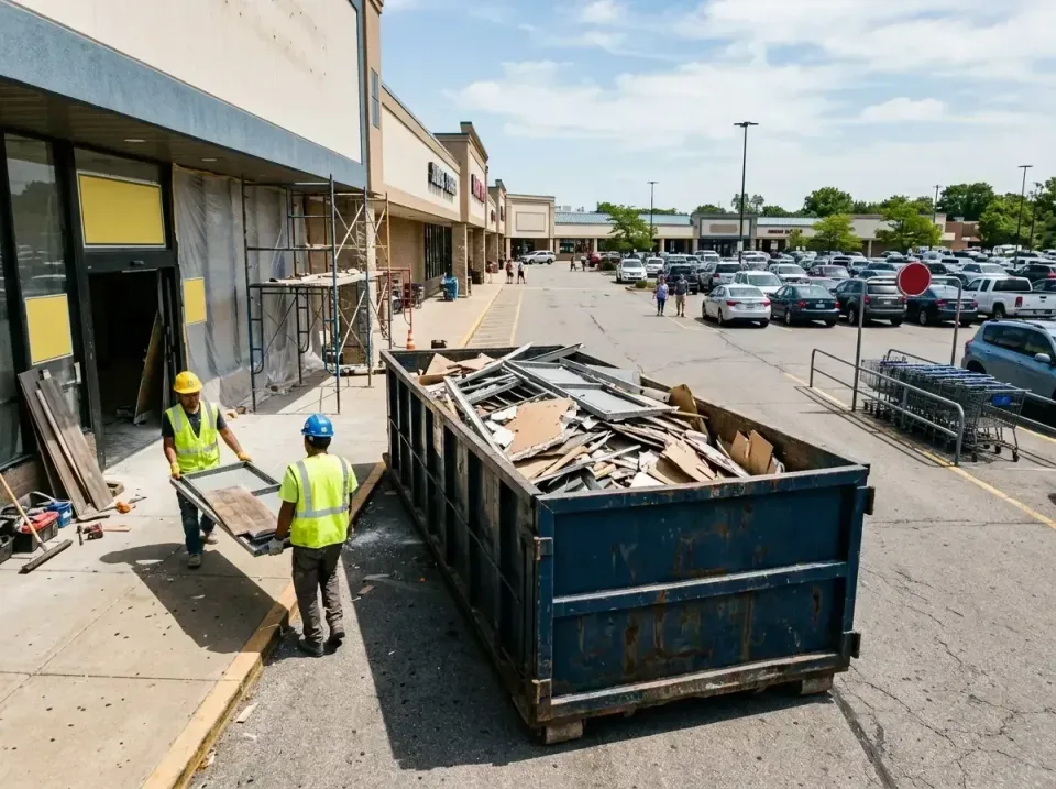 retail-store-renovation-debris-003 — frequently asked questions, Roll-off Dumpster Rentals in Huber Ridge, OH